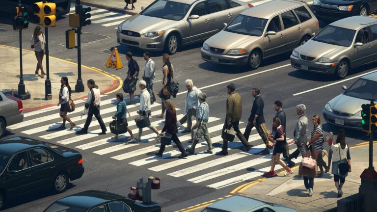 Pedestrian Accident Liability in Costa Mesa