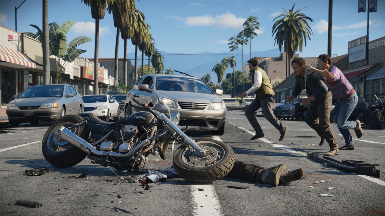 Liability in a Motorcycle Accident Case in costa mesa
